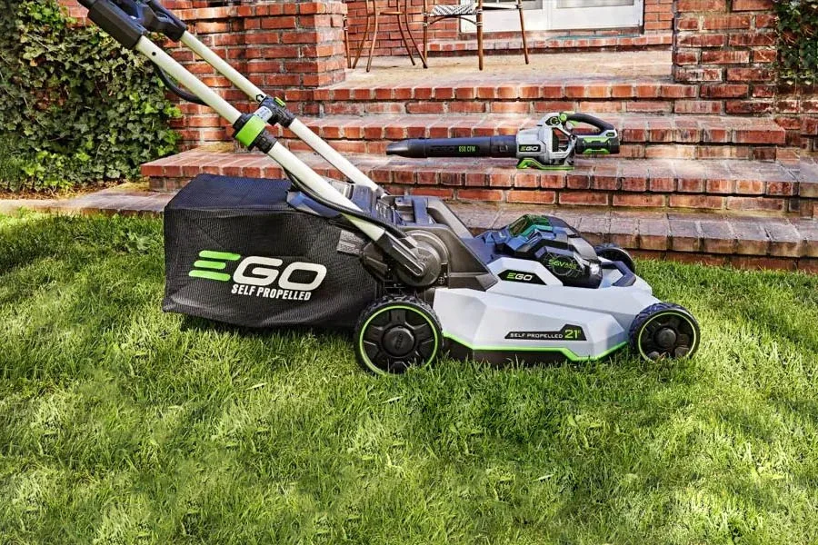 electric and battery lawn mowers