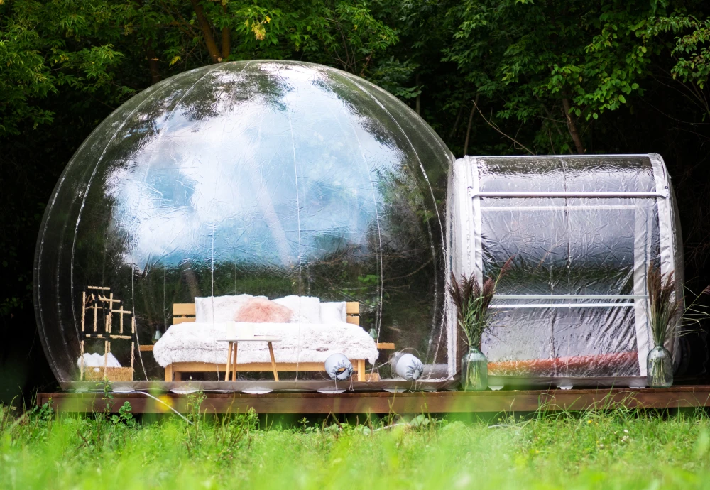 bubble tent outdoor